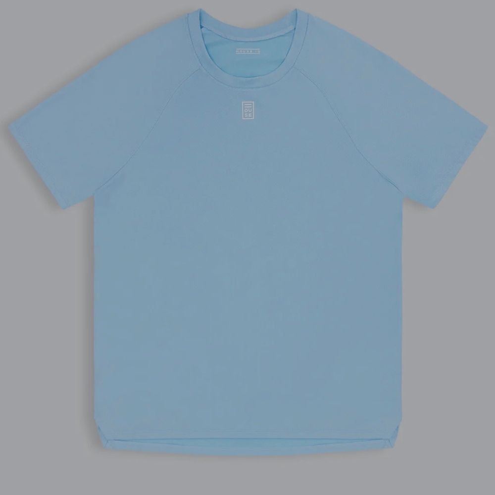 197 NWT House ID Athletic Tee Size Large Color Sky Blue
